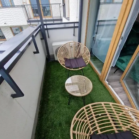 Apartment Modern, Airport Designer Double Warsaw